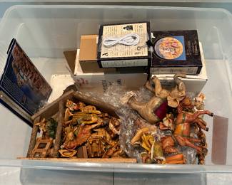 Fontanini nativity set Christmas