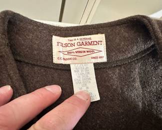 Filson garments 
