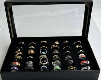 Assorted New Rings in Display Box
