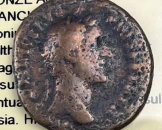 c.138-161 AD Roman Antoninus Pius Bronze Coin