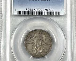 1926 Standing Liberty Quarter AU50 PCGS