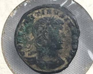 c. 307-337 AD Ancient Roman Constantius I Coin