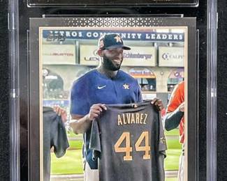 2022 Topps Yordan Alvarez ASG Black /299 CGC