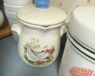 Vintage grease jar