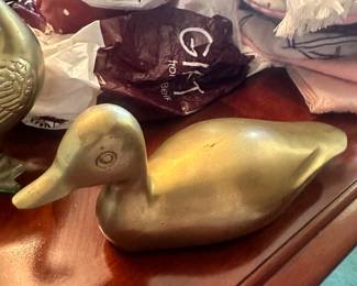 Brass duck
