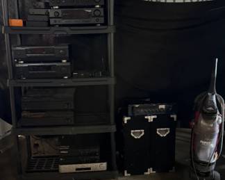 Electronics: stereo amplifiers, speakers, speaker selectors