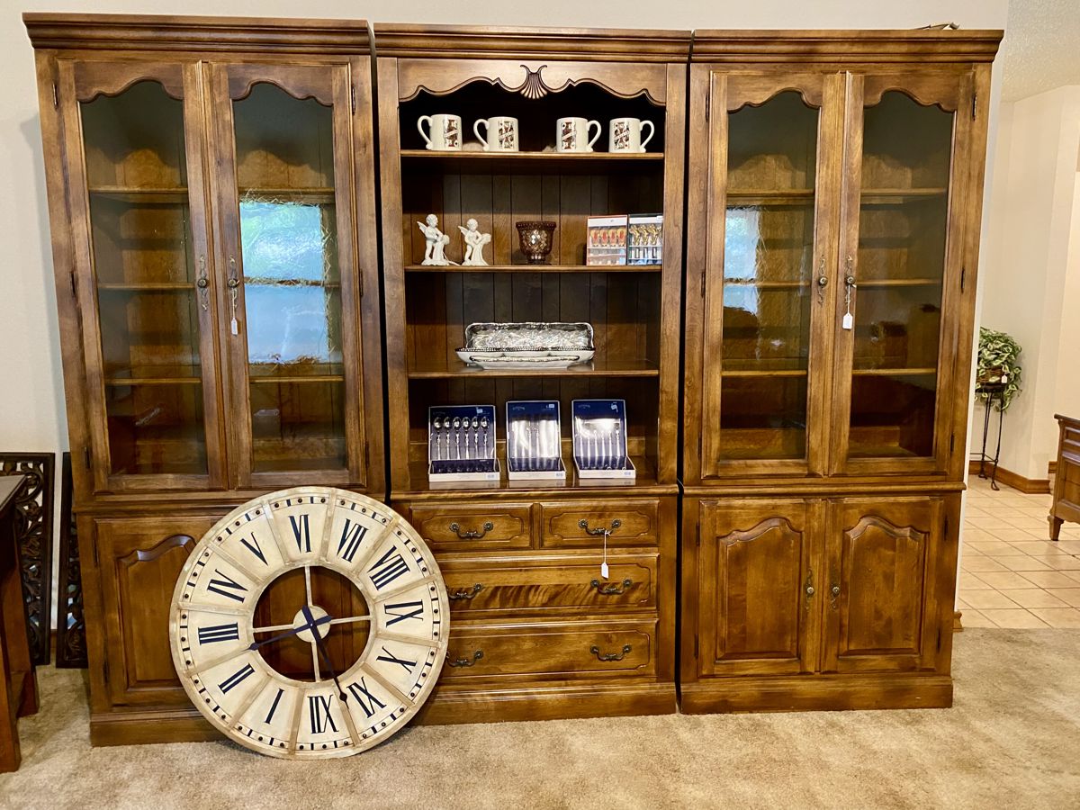 Beautiful Ethan Allen display units, individually priced, 3 separate pieces