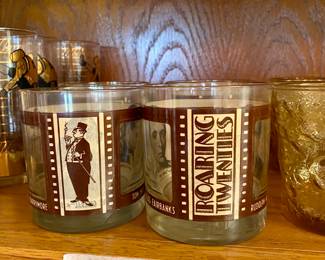great vintage drinking glass collection