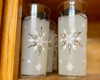 great vintage drinking glass collection