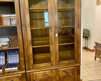 Beautiful Ethan Allen display units, individually priced, 3 separate pieces