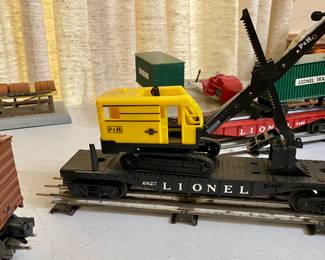 Vintage Lionel train cars, fantastic condition