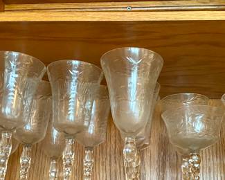 great vintage drinking glass collection