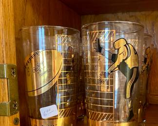 great vintage drinking glass collection