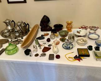 Glassware and household items