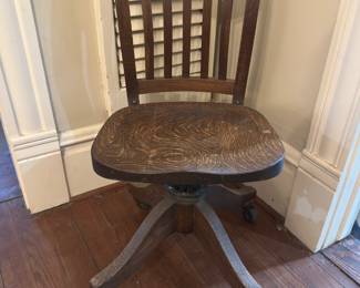 Wood office chair