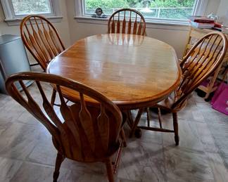Dining Table 4 Chairs