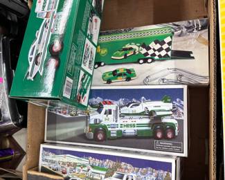 Hess Trucks in Boxes