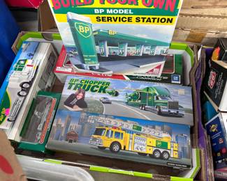 BP Collector Trucks in Boxes