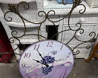 Wall Art & Clock