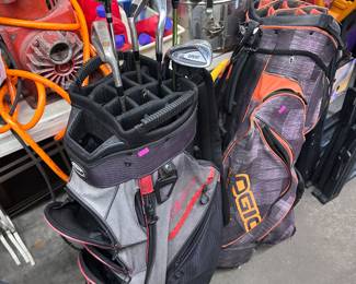 Golf Bags Some Clubs