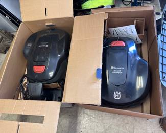 Husqvarna Automower 115H in boxes with all hardware