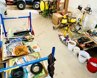 Shop lights & tools galore