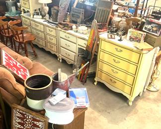 Bedroom sets, antiques, household items
