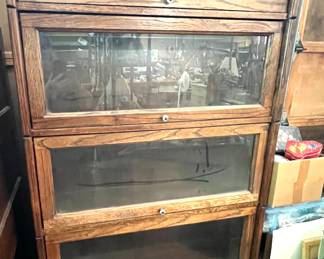 Antique lawyers bookcase