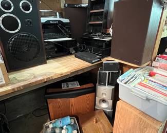 Stereo & TV equipment & humidifier