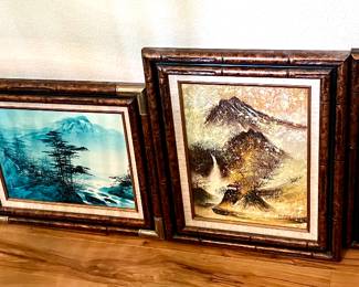 All original oil paintings - signed