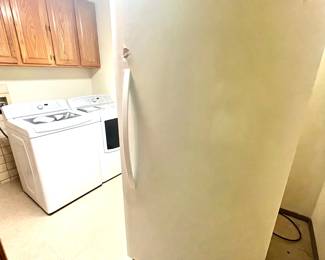 Excellent condition freezer - washer & dryer