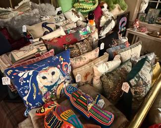 Massive collection of pillows