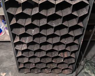 Super cool galvanized liquor storage