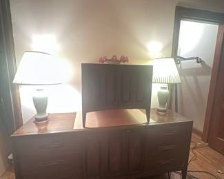 BROYHILL EMPHASIS Lowboy and night stand...