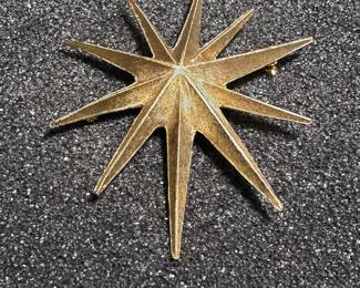 Vintage Starburst Brooch