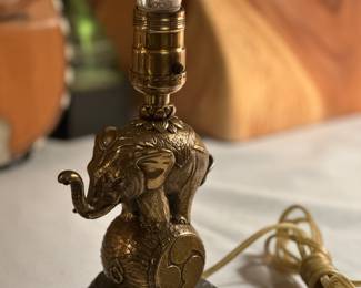 Brass Circus Lamp