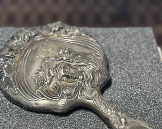 Look yourself this Sterling Silver Art Nouveau Mirror and ask why you're not coming to this sale...?