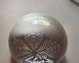Vintage Lalique Paperweight!