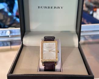 Large Burberry Men's watch