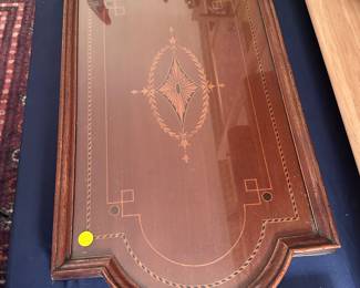Deco Style serving tray, with inlay