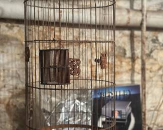 Small hanging bird cage!