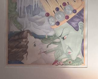 "How dare you enter my domain" Original Artwork!