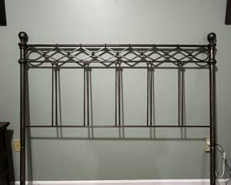 Full size metal headboard