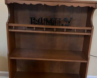 Maple bookcase