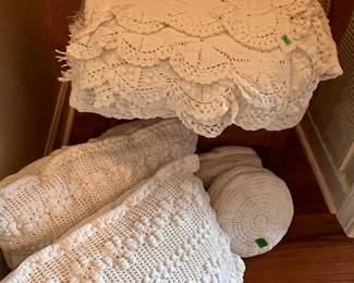 HAND LOOMED PILLOWS AND BED SPREADS