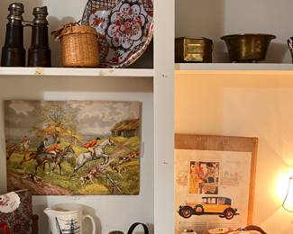 ASSORTED ENGLISH COUNTRY DECOR