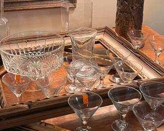 MINI MARTINI DESSERT GLASSES