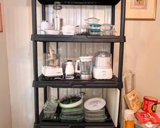 ASSORTED KITCHEN - FOOD PROCESSOR, ICE CREAM/SORBET MAKER