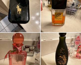 Joy perfume
Lilly Pulitzer perfume
Zen eau de cologne
Ralph Lauren soapbox