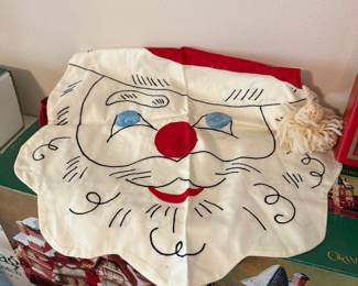 Vintage Santa Apron